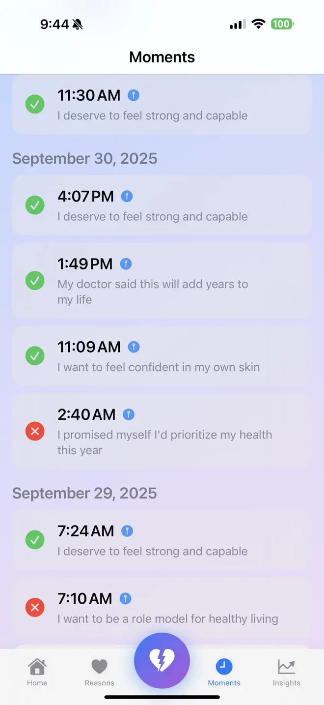 Check-in Notification